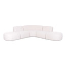 Gorge 5-Piece Modular Euro Sectional in Cream product view 1
