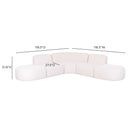 Gorge 5-Piece Modular Euro Sectional product view 5