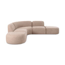 Gorge 5-Piece Modular Euro Sectional in Tan product view 6