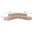 Gorge 5-Piece Modular Euro Sectional product view 11