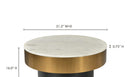 Dado Coffee Table White
