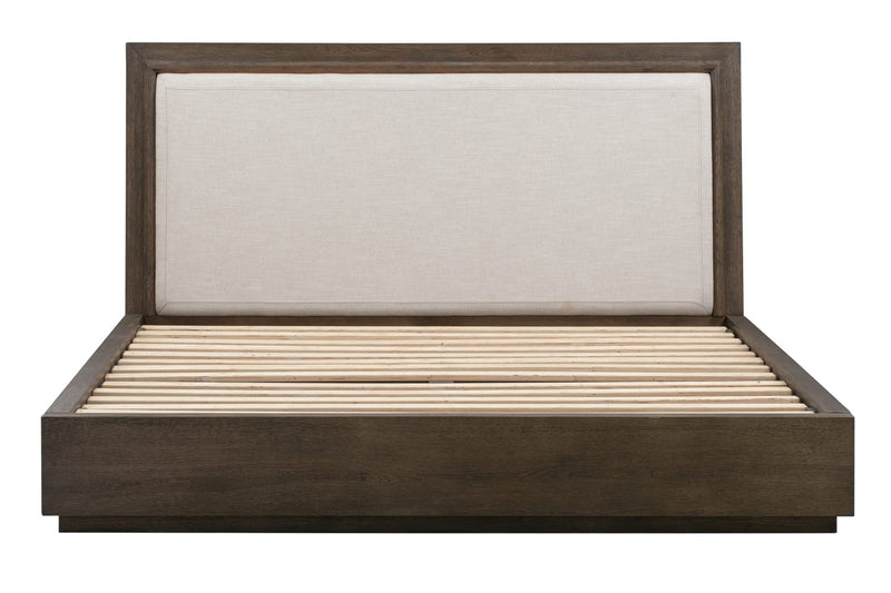 Lawson Linen Upholstered Wood Platform Bed