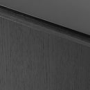 Modrest Bowie - Mid-Century Modern Black Oak + Brass Buffet