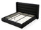 Frank Upholstered Wingback Platform Bed in Ember Boucle