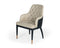 Modrest Leeds - Glam Beige and Black Dining Chair