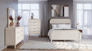 Drake Wood Platform Bed in Sugar