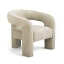 Malone Accent Chair in Taupe product view 1