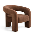 Malone Accent Chair in Rust product view 7