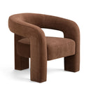 Malone Accent Chair in Rust product view 7