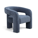 Malone Accent Chair in Blue Denim product view 19