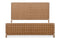 Dorsey Woven Panel Bed in Granola and Ginger