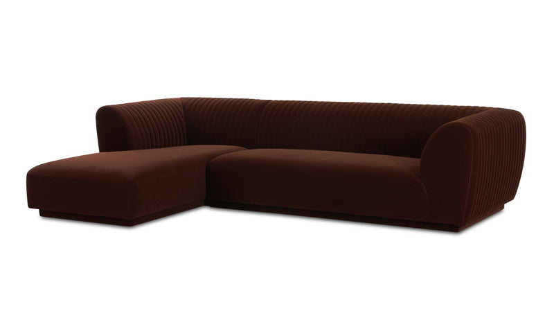 Zandro Left Sectional Beige
