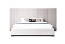 Penelope - Modern Grey Velvet Bed