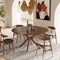 Modrest Prospect - Modern Round Walnut Dining Table