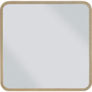 Penny Beveled Glass Wall or Dresser Mirror in Buff Cream - image 2