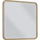 Penny Beveled Glass Wall or Dresser Mirror in Buff Cream - image 3