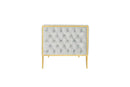 Vector 81" Velvet 3-Seat Sofa