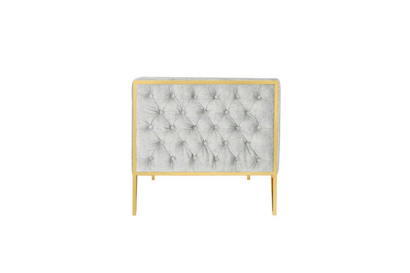 Vector 81" Velvet 3-Seat Sofa