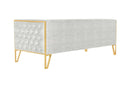 Vector 81" Velvet 3-Seat Sofa