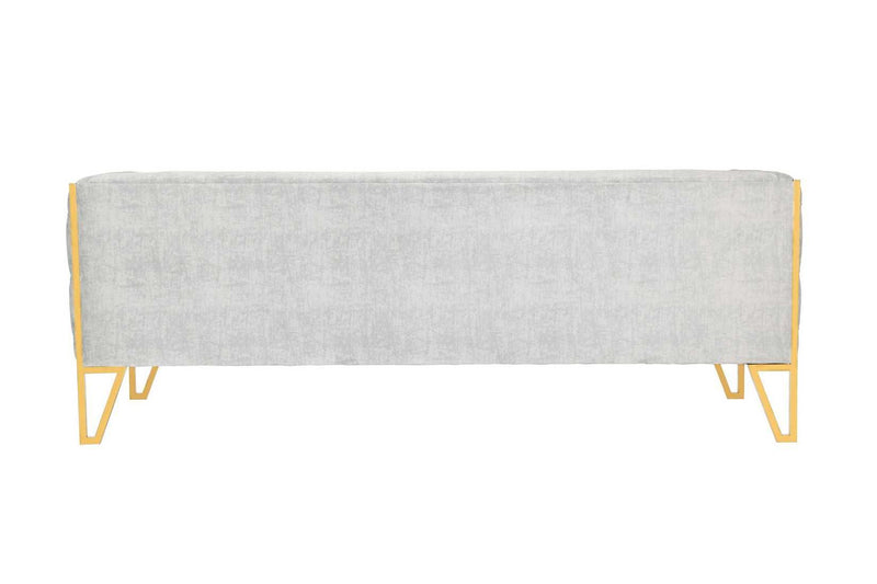 Vector 81" Velvet 3-Seat Sofa
