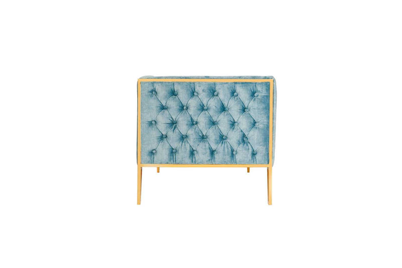 Vector 81" Velvet 3-Seat Sofa