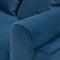 Contemporary Edmonda Velvet Sofa with Pillows