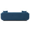 Contemporary Edmonda Velvet Sofa with Pillows
