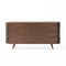 Modrest Sheridan - Mid-Century Modern Grey Fabric + Walnut Buffet