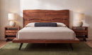 Madagascar Queen Platform Bed Brown