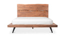 Madagascar Platform Bed Queen Brown