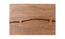 Madagascar King Platform Bed Brown