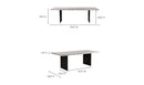 Evans Dining Table White