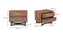 Bent Nightstand Brown