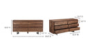 Bent Dresser Brown