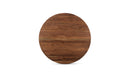 Bent Round Dining Table 54In Brown
