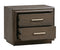 Lawson Two Drawer USB-charger Nightstand