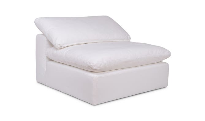 Cloud Luxe Slipper Chair Performance Fabric