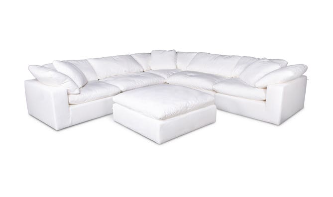 Cloud Luxe Slipper Chair Performance Fabric