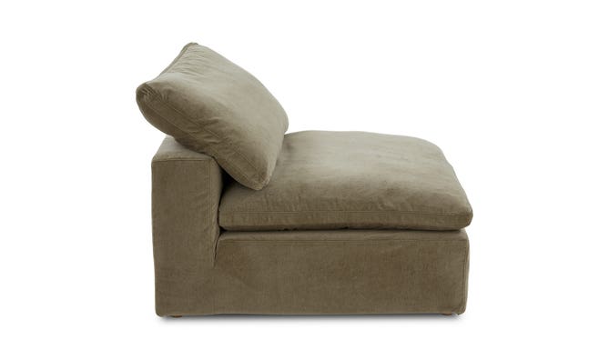 Cloud Luxe Slipper Chair Performance Fabric