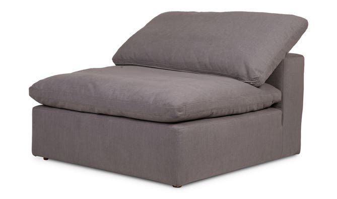 Cloud Luxe Slipper Chair Performance Fabric