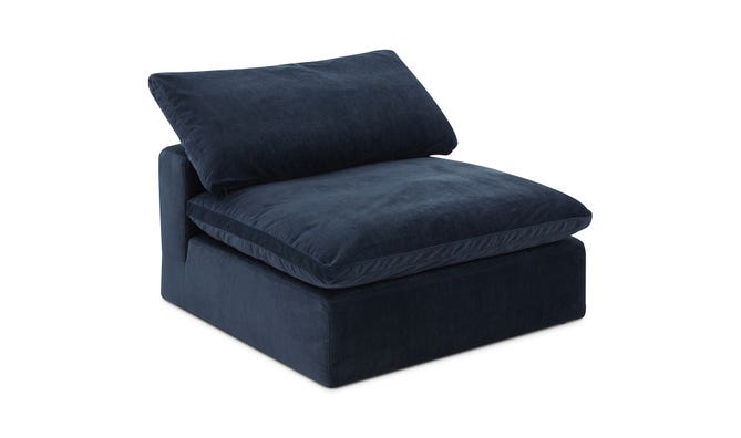 Cloud Luxe Slipper Chair Performance Fabric