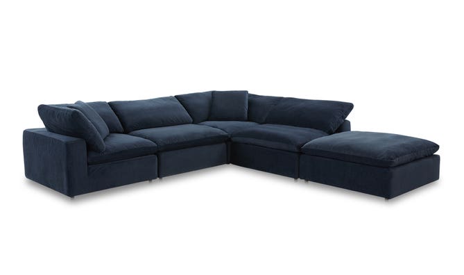 Cloud Luxe Modular Sectional 5 Pcs