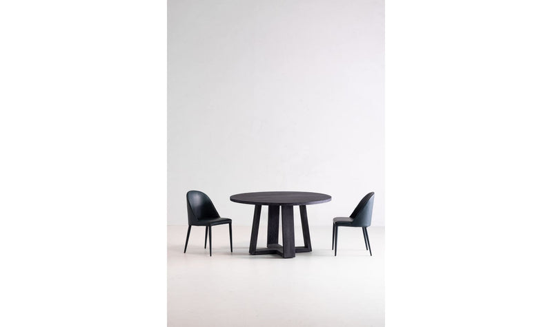 Burton Dining Chair Vegan Leather- Set Of Two