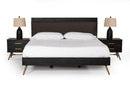 Nova Domus Tabitha Modern Dark Brown Recycled Pine Bed