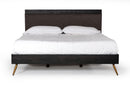 Nova Domus Tabitha Modern Dark Brown Recycled Pine Bed