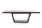 Modrest Christa Modern Ebony High Gloss Dining Table  by Hollywood Glam