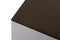 Modrest Christa Modern Ebony High Gloss Dining Table  by Hollywood Glam