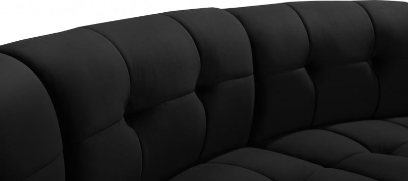 Limitless Modular Velvet 8 Piece Sectional