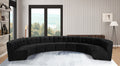 Limitless Modular Velvet 9 Piece Sectional