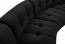 Limitless Modular Velvet 14 Piece Sectional
